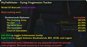 Broken isles pathfinder, part two is about exploring the broken shore and assisting the armies of legionfall. Wow Mypathfinder Addon Shadowlands Burning Crusade Classic 2021
