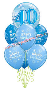 All of our balloons are delivered fully inflated, so that you get the full wow factor when the box is opened, and the balloons gently float out. 40th Birthday Funky Balloons Pty Ltd Melbourne Vic Balloon Gift Decorations Delivery