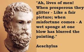 Best nine fashionable quotes by aeschylus photo English via Relatably.com