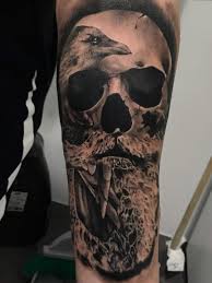 ♦ gild mobbed_tshirt gild hickory over all_black @tmj. Tattoo Uploaded By Tibymihay Blackandgreytattoo Blackandgrey Realism Tattoo Realismtattoo Skull Skulltattoo Raven Raventattoo Beard Beardsandtattoos Beardtattoo Beardlife 465407 Tattoodo