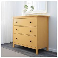 Has a couple nicks, but is otherwise in very good condition. Ikea Hemnes Yellow Dresser Ikea Hemnes Yellow Dresser Furniture
