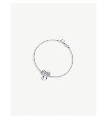 Bracciale con fiore di diamanti in platino. Shop Tiffany Co Paper Flowers Platinum And Diamond Bracelet