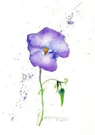 Click the violets coloring pages to view printable version or color it online (compatible with ipad and android tablets). 18 Art African Violet Watercolor Ideas Watercolor African Violets Art