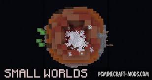 To make circles in minecraft, draw a large + sign, then extend the 4 corners to form edges. Small Worlds Adventure Map For Minecraft 1 17 1 16 5 Pc Java Mods