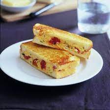Breakfast Jaffle Recipe Myfoodbook Recipe Recipes Breakfast Sandwich Maker Recipes