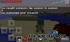 A fun feature of pixelmon mod for . Pokemon Mod For Minecraft Pe 0 9 5