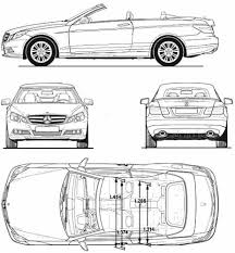 It's almost as full as the. Blueprints Cars Mercedes Benz Mercedes Benz E Class Cabriolet 2010