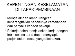 Mengkaji struktur dan fungsi jawatankuasa keselamatan di Keselamatan Dalam Pembinaan Ppt Download