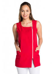 Vêtements de travail pour tous corps de métiers. Blouse De Travail Sans Manche Estheticienne Les Plus Beaux Modeles 2021