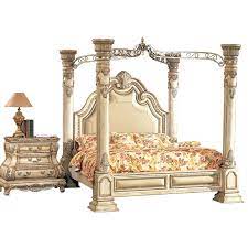 Maybe you would like to learn more about one of these? Victorian Inspired Antique White Luxury California King Poster Canopy Bed Bedroom Sets Aliexpress