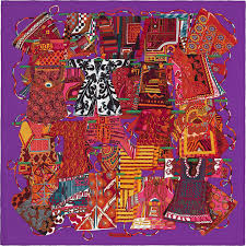 La Maison Des Carres Hermes Voyage En Etoffes Hermes Scarf Scarf Silk Scarf