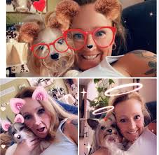 Some of the members of my pack posing for a group photo. Eli, Norman,  Georgia, Stella and Ava. ❤️