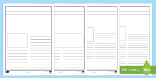 Who does it attack?what remedies are available?how does it travel?backgroundinformation• an interview with a doctor or nurse, orperhaps a survivor or family. Newspaper Report Template Twinkl Newsroom Resources