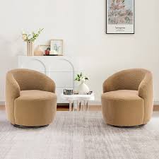 Fannie Set Of 2 Teddy Swivel Chair 25