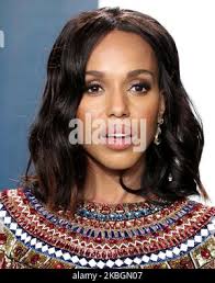 Kerry Washington attending a party in Beverly Hills, California. ***Non