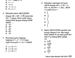 Tes kemampuan dasar (tkd) terdiri atas mata uji matematika dasar, bahasa indonesia, dan bahasa inggris. Download Soal Penmaba Unj 2014