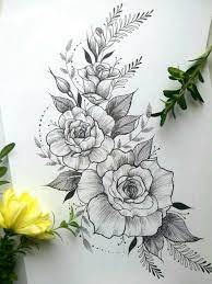 Siete stufe dei soliti tatuaggi floreali triti e. 1001 Schone Tattoo Design Ideen Und Wie Sie Das Beste Fur Sie Auswahlen Konnen Be Pencil Drawings Of Flowers Beautiful Flower Drawings Flower Tattoo Drawings