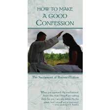 How make good confession | catholic prayers for the sacrament of penance: How To Make A Good Confession Pamphlet Divine Mercy Gift Shop