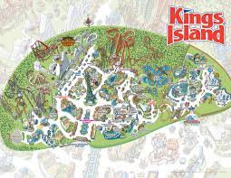 Kings Island Park Map Kings Island Island Park Kings Island Amusement Park
