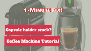 Maybe you would like to learn more about one of these? Easiest Way To Fix Stuck Capsule Holder Dolce Gusto Nespresso Delonghi Sep 2020 Youtube