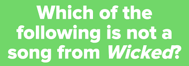 Think again, because the trivia questions below will not only capture your attention but will also test your knowledge about anything halloween; How Well Do You Really Remember Wicked The Musical