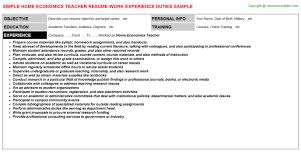 home caregiver resumes samples