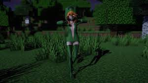 Minecraft] Creeper Girl - GHOST - BAAM - Shadow World｜俺の3Dエロ動画