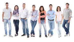 From wikimedia commons, the free media repository. Group Portrait Of Happy Young Casual People Stock Photo Image Of Face Cheerful 28761154
