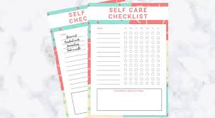This is an vital device to educate a child the usage of the reproduction table. Self Care Checklist Ideas To Pamper Yourself Mama Refreshed
