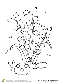 Le respect de votre vie privée est notre priorité. Dessin A Colorier De Muguet Et D Une Petite Coccinelle Pour Le 1er Mai