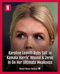Karoline Leavitt's dig at Kamala Harris zeroed in