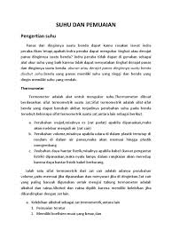 Selain tidak akurat pengukuran suhu dengan menggunakan indra peraba dapat mengakibatkan kerusakan organ tubuh kita jika benda yang akan kita raba terlalu panas atau terlalu dingin. Suhu