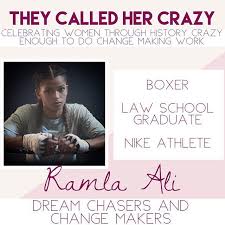 Ramla said ahmed ali is a british professional boxer and model. When Somaliboxer Ramla Ali Started Boxing They Called Her Crazy Ramla Ali Took Up Boxing As A Way To Battle Her Ow Dream Chaser Call Her Change Maker