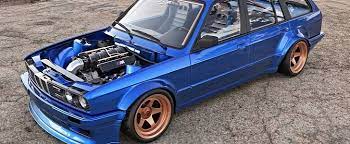 Bmw 3 e30 mafia front bumper fits for: Bmw E30 Blue Bomb Flexes American Muscle M Badges Too Autoevolution