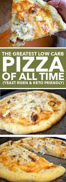 the greatest low carb pizza of all time yeast risen keto friendly this pizza is delicious the do in 2020 low carb pizza low carb diet recipes vital wheat gluten
