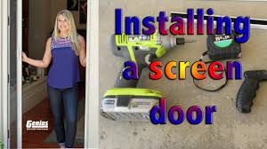 Our high quality calgary retractable screen doors and large retractable screen doors give you the freedom to enjoy the outdoors without compromising your view, personal security, or decor scheme. Costco Genius Screen Door Install Tips Youtube