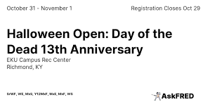 Halloween Open: Day of the Dead 13th Anniversary