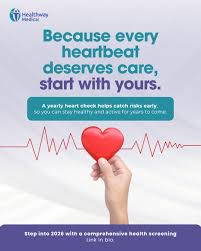 ❤️Know your heart, own your health❤️ Your heart works hard for you every  day. Make time to understand how it's doing. A comprehensive health check  helps detect hidden risks early and keeps