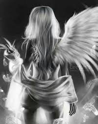 Anime Angel With Black And White Wings Pin On Lidt Blandet