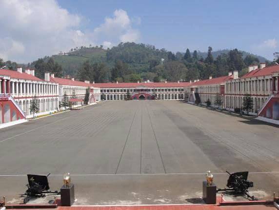 Wellington barracks in Nilgiri hills history