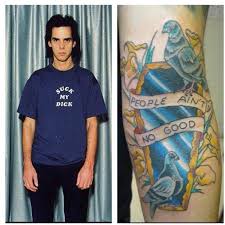 People just only see mcafee tattoos news. Jason Mcafee Nick Cave People Aint No Good Tattoo To Our Love Send A Nick Cave Temple Tattoo Red Right Hand