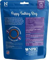 I'm conflicted on this review as my golden retriever puppy enjoyed these immensely especially the pumpkin flavor. N Bone Puppy Teething Ring Pumpkin Flavor Dog Treats 3 Count Chewy Com