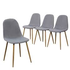 Fidela Linen Upholstered Metal Side Chair In 2020 Grey Upholstered Dining Chairs Side Chairs Dining Upholstered Side Chair