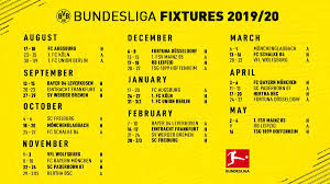 On this page you can find 3. Borussia Dortmund On Twitter It S Out Our Full Bundesliga 2019 20 Fixture