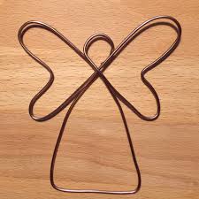 Wundervolle engel aus butterbrotpapier basteln; Send Me An Angel Oder Ein Engel Aus Draht Lilamalerie De