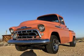 Image result for Orange 1957 Truck