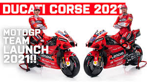 The ducati motogp squad has unveiled a revised livery for its 2021 desmosedici at its official team launch presentation, with lenovo becoming its title sponsor. Motogp 2021 Season All The New Liveries Line Up And Bike Specs Crash Motogp Youtube