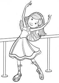 little ballet dancer smiling coloring page letscolorit com coloriage ballerine mon petit poney winnie l&#x00027;ourson et tigrou