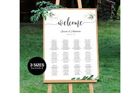 Wedding Seating Chart Sign