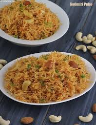 Kashmiri Pulao Veg Pulav With Mixed Nuts Recipe Recipe Pulao Recipe Kashmiri Recipes Veg Biryani